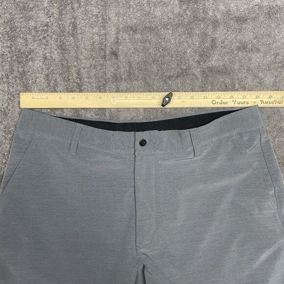 BYLT Shorts Mens XXL KINETIC 9" Performance Shorts Stretch Golf Gray - Picture 7 of 9